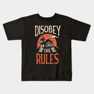 Disobey The Rules Kids T-Shirt